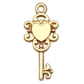Yellow Key Metal Charms with 26 Listed Options for Jewelry Making view 10