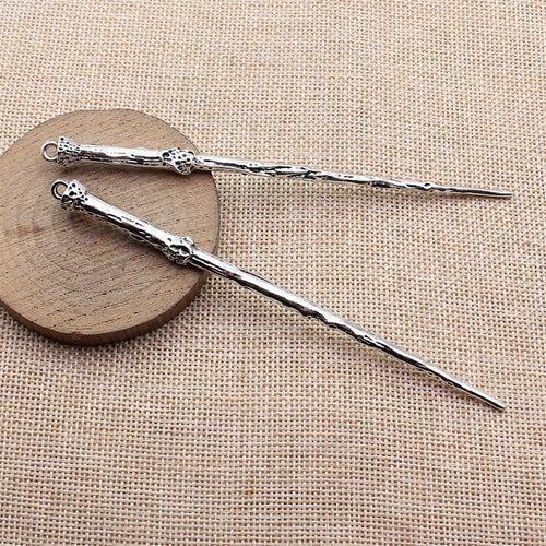 Angled display of the textured hair stick