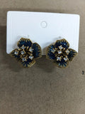 Vintage Style Floral and Pearl Earrings in Seven Designs view 11