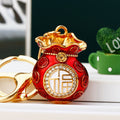 Jeweled Fortune Pouch Keychain Collection in Sixty-Seven Options view 4