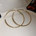 Mixed Gold Silver And White Hoop Earrings Ten Styles view 7