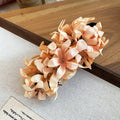 Fabric Flower Cluster Duckbill Hair Clip Seven Color Styles view 8