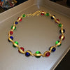 Colorful Oval
