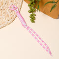 Braided Knot Cord Phone Bag Keychain Metal Ring Ten Colors view 11
