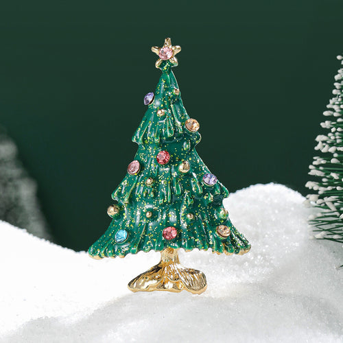 Angled close view showing the brooch surface details