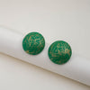 Green Crackle Discs