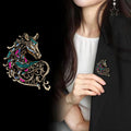 Zodiac Animal Metal Brooch Pin for Jackets and Lapels view 3