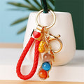 Braided Bok Choy and Auspicious Charm Keychains in Eleven Options view 8