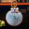 Sky-Blue Lion-Pom