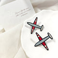 Pearl Double-End Stick Pins Brooches Plus Airplane Pin 5 Styles view 4