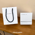 White Jewelry Box and Handled Bag Packaging Options view 4