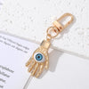 Gold Blue Hamsa