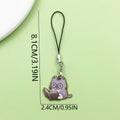 Cat Charm Keychains in 13 Pictured Variations for Bags and Keys view 8