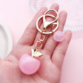Apple Charm Keychains Featuring Pink Apple Across 52 Pictured Variations view 2