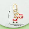 Christmas Charm Keychains in 45 Pictured Variations for Bags and Keys view 8