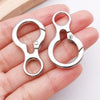 Silver Figure Eight Snap Hook
