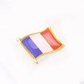 France Flag Enamel Lapel Pin Brooch for Jackets Scarves and Lapels view 3