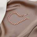 Clear Look Heart Tennis Bracelets in Three Finishes view 3