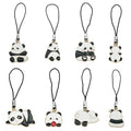 Panda Charms and Pendants Featuring Flower Across 21 Pictured Variations view 5