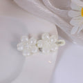 Colorful Translucent Flower Double Bloom Small Hair Clips view 9