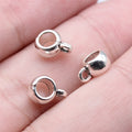 Looped Barrel Bails in Four Sizes and Two Metal Finishes view 6