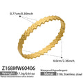 Patterned Hinged Bangle Collection in Gold and Silver Tone Styles view 11