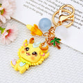 Jelly Baby Dragon Keychains in Four Pastel Colors plus Assorted Option view 8