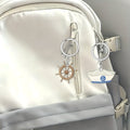 Acrylic Nautical Keychain Six Styles Ship Wheel Anchor view 4