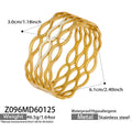 Geometric Openwork Hinged Bracelets in Ten Polished Styles view 9