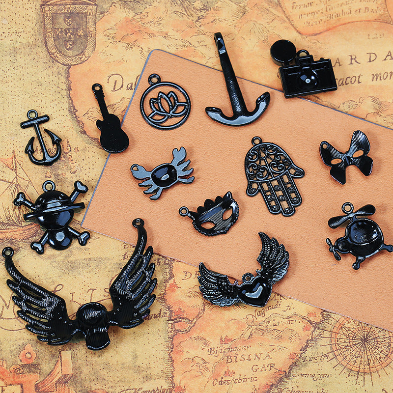 Punk Style Alloy Charm Pendant for DIY Necklace