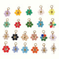 Gold-Tone Bead and Daisy Metal Charms with 22 Listed Options view 5