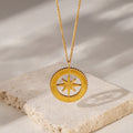 Gold Steel Heart Star Letter Bar Pendant Necklace Assortment view 4