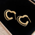 Open Star and Heart Stud Earrings in Four Styles Decorative Jewelry Accessory view 9