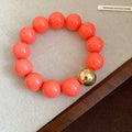 Round Acrylic Bead Bracelets Necklaces Sixteen Color Styles view 6