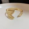 Gold Dual Leaf