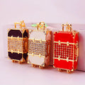 Rhinestone Suitcase Keychain With Split Ring And Lobster Clasp view 7