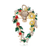 Gold Flower Basket