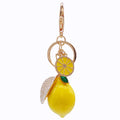 Jeweled Fruit and Vegetable Keychains in Sixty-Four Pictured Designs view 5