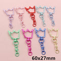 Colorful Enamel Lobster Clasps in Six Novelty Shapes view 9