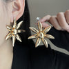 Gold Daisy Studs