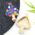 Yellow Butterfly and Mushroom Metal Charms with 13 Listed Options view 8