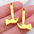 Antique Gold Gold-Tone Tool and Blade Metal Charms with 26 Listed Options view 11