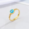 Round Blue Eye