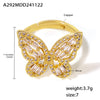 Gold Butterfly Ring