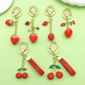 Strawberry Charm Keychains in 31 Pictured Variations for Bags and Keys view 4