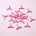 Tiny Enamel Mermaid Tail Metal Charms in Seven Color Options view 8