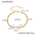 Crystal Station Charm and Fish Skeleton Bracelets in Two Finishes view 9