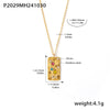 Gold Zircon Plate