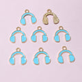 Headphone Enamel Alloy Charms in Seven Color Options view 7