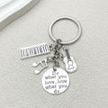 Guitar, Piano and Music Note Charm Keychains in 17 Pictured Variations for Bags and Keys view 4